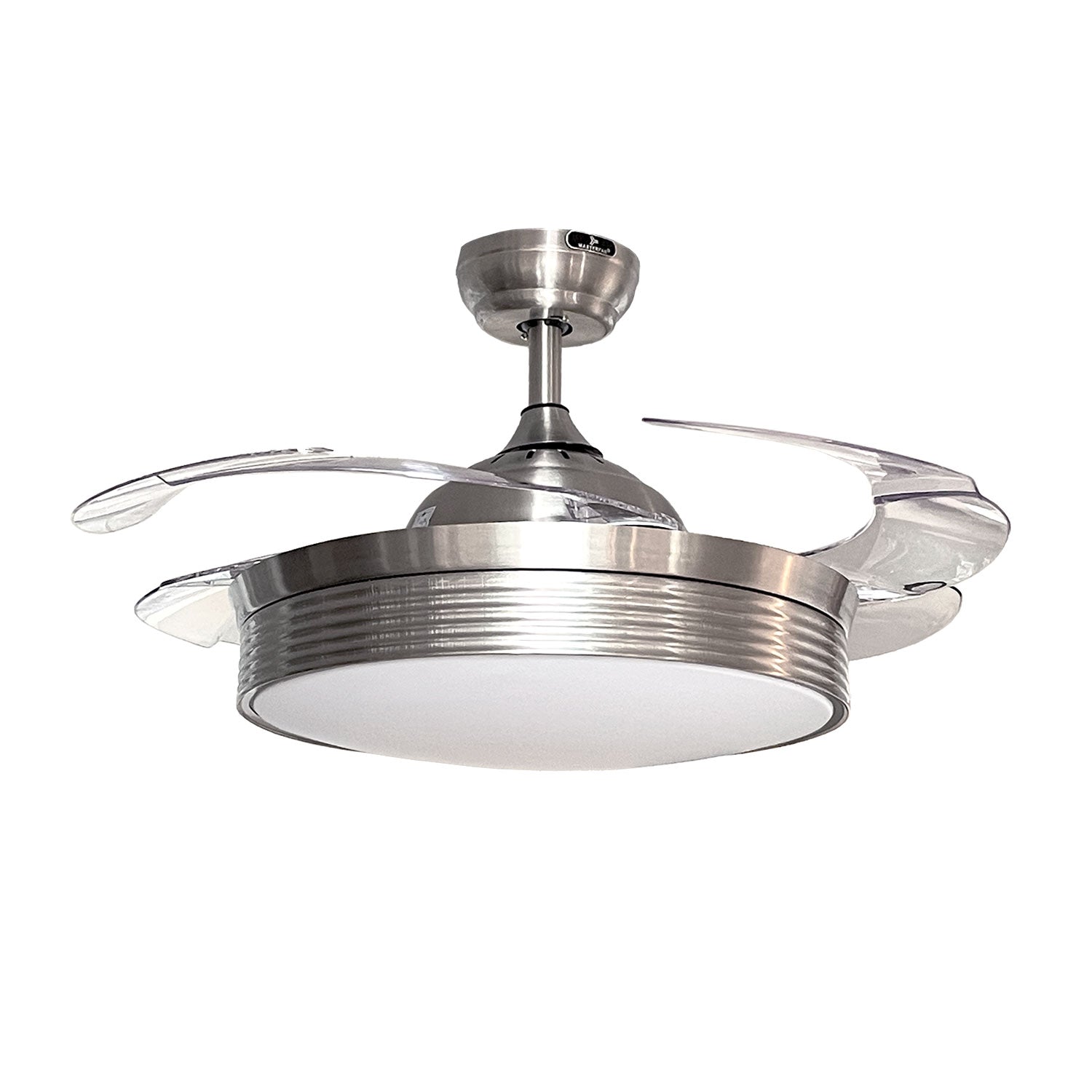 Ventilador Roma 42" Satinado 4 Aspas con Luz LED de 3 Tonos - MASTERFAN